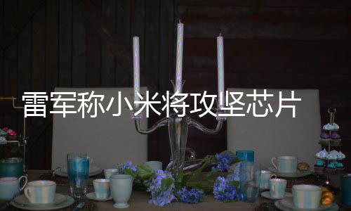 米将攻坚等底芯片系统心技雷军称小操作层核术