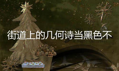 不锈街道几何圾桶钢垃黑色艺术品成为城市上的诗当